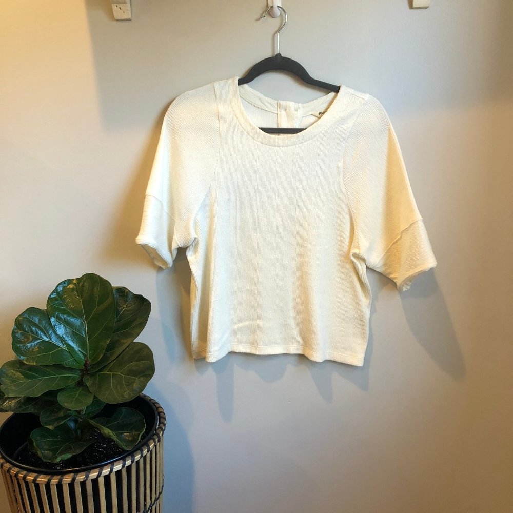 Short Sleeve Madewell Button Top